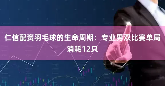 仁信配资羽毛球的生命周期：专业男双比赛单局消耗12只