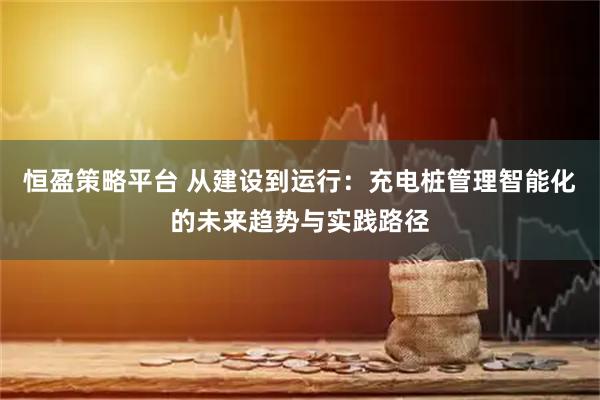 恒盈策略平台 从建设到运行：充电桩管理智能化的未来趋势与实践路径